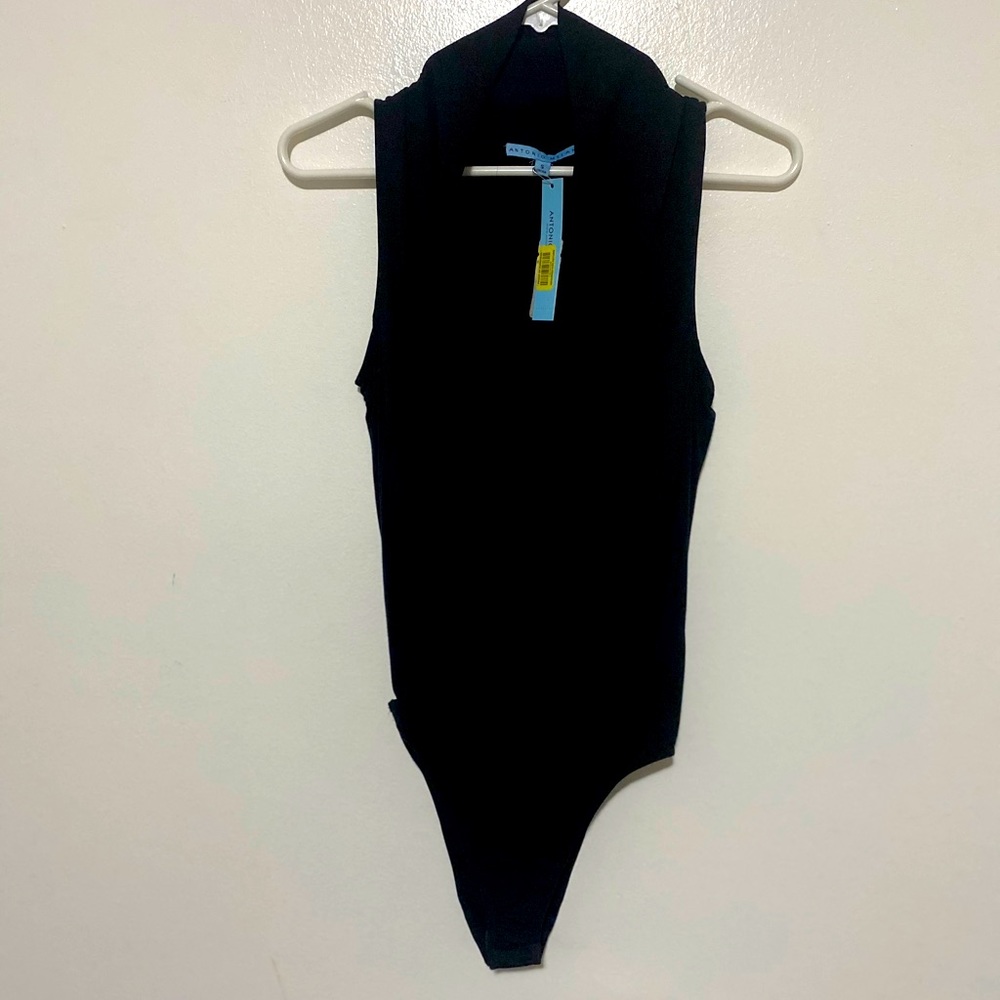 Antonio Melani black bodysuit NWT